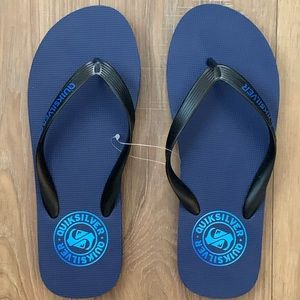 Quicksilver Men’s Flip Flops. Size 10 NEW